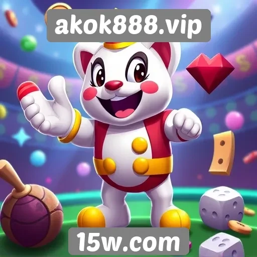 Diversidade de jogos disponíveis no akok888.vip