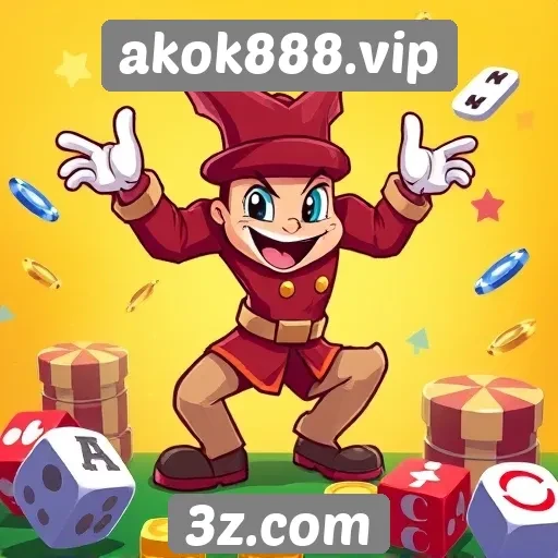 Opções de jogos disponíveis no akok888.vip